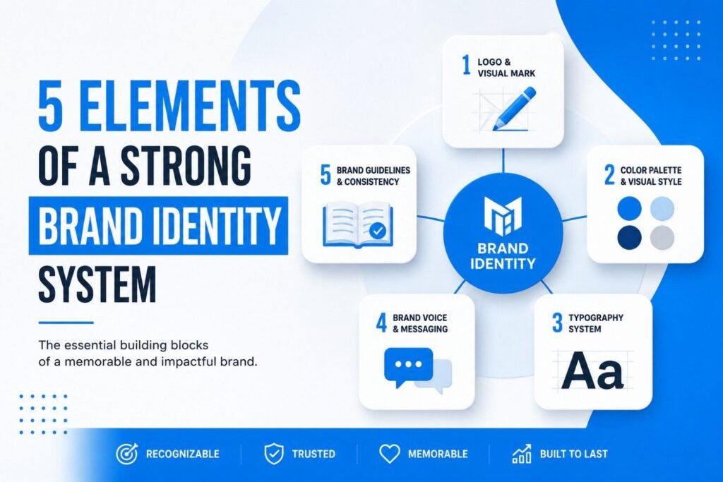 5 key elements of brand identity